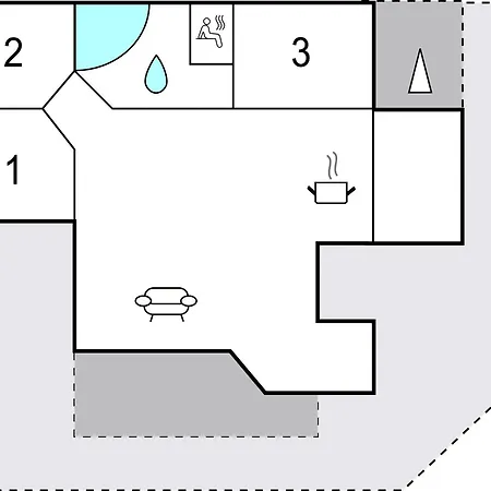 Дом отдыха Holiday Home Grottevej Humble I *